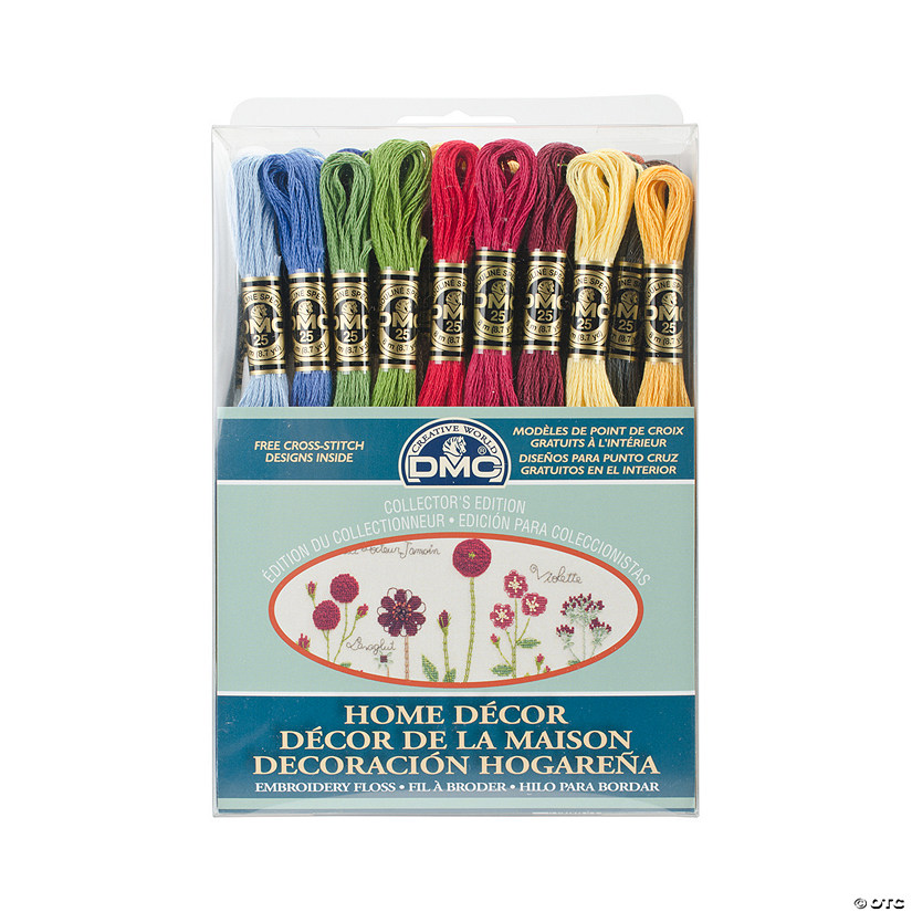 DMC Embroidery Floss Pack 8.7yd-Home Decor 36/Pkg Image