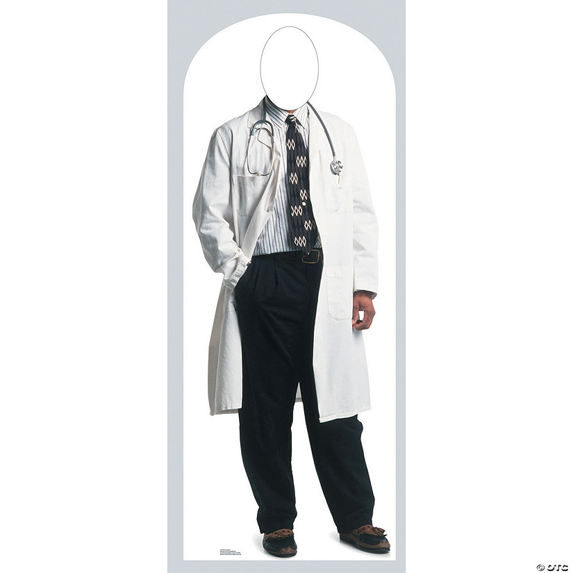 Doctor Cardboard Stand-In Stand-Up Image
