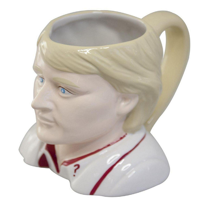 Doctor Who 5th Doctor Peter Davison Ceramic 3D Toby Jug Mug Image
