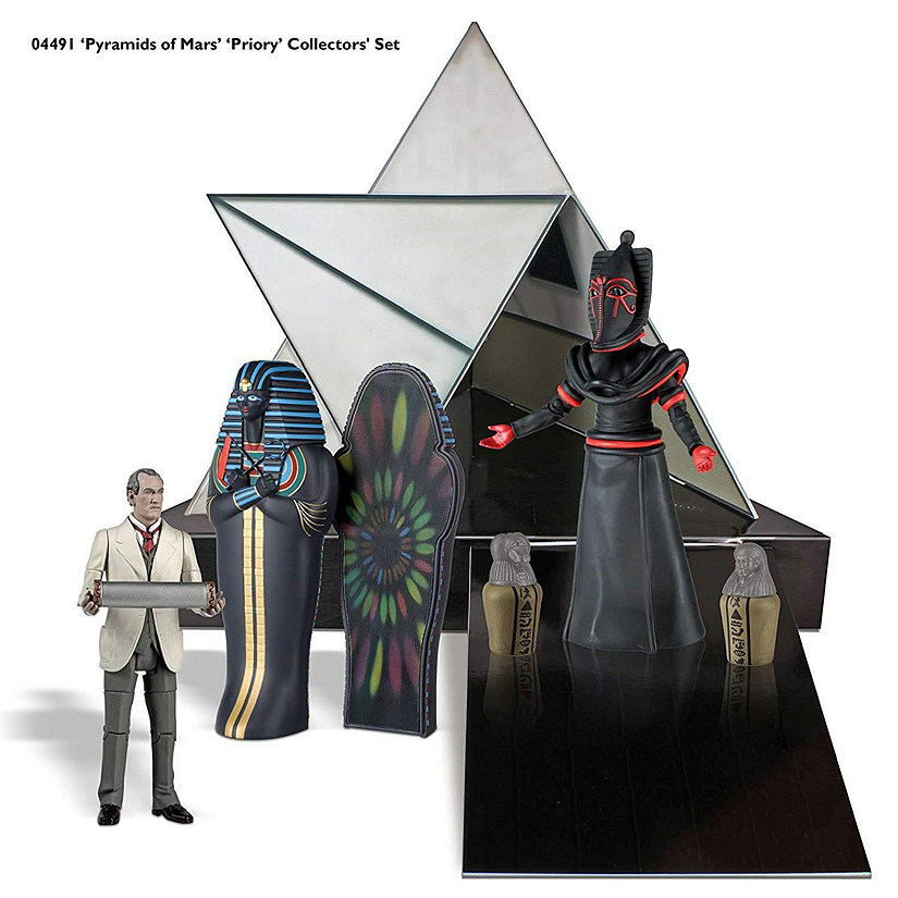 Doctor Who "Pyramids of Mars" 5" Action Figure Box Set Image