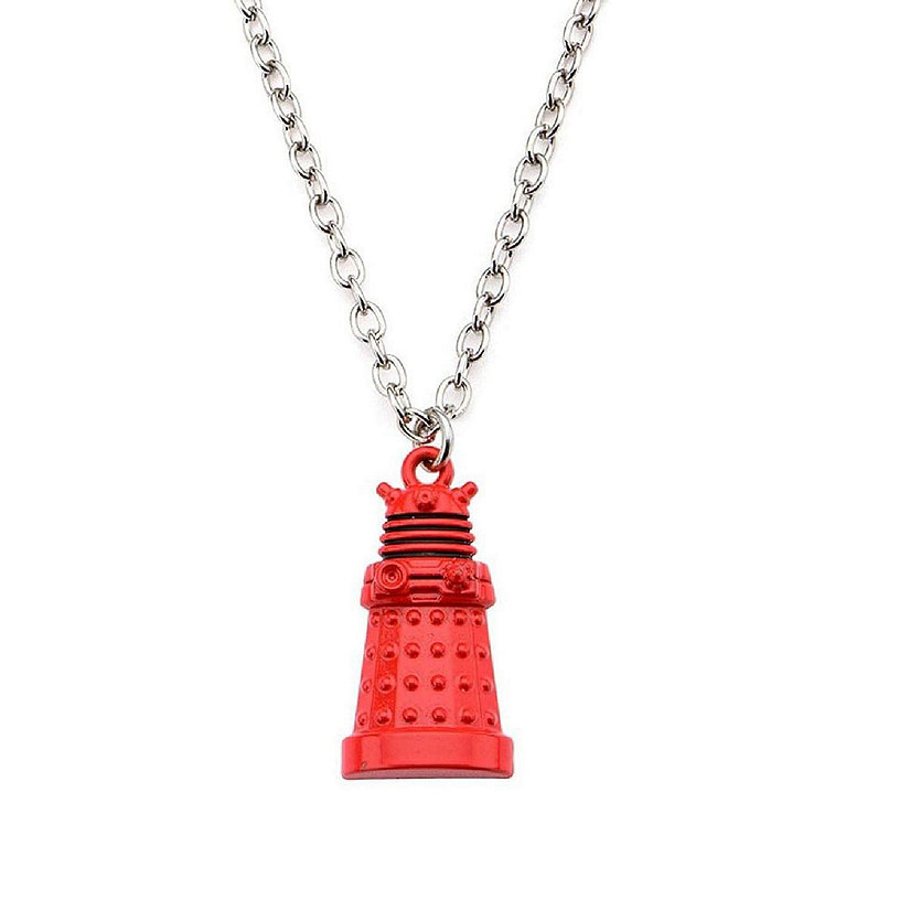 Doctor Who Red Dalek 3D Pendant Necklace Image
