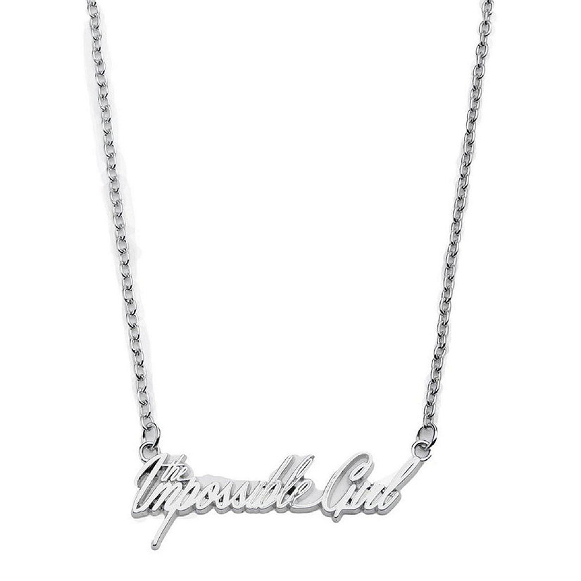 Doctor Who The Impossible Girl Script Necklace Image