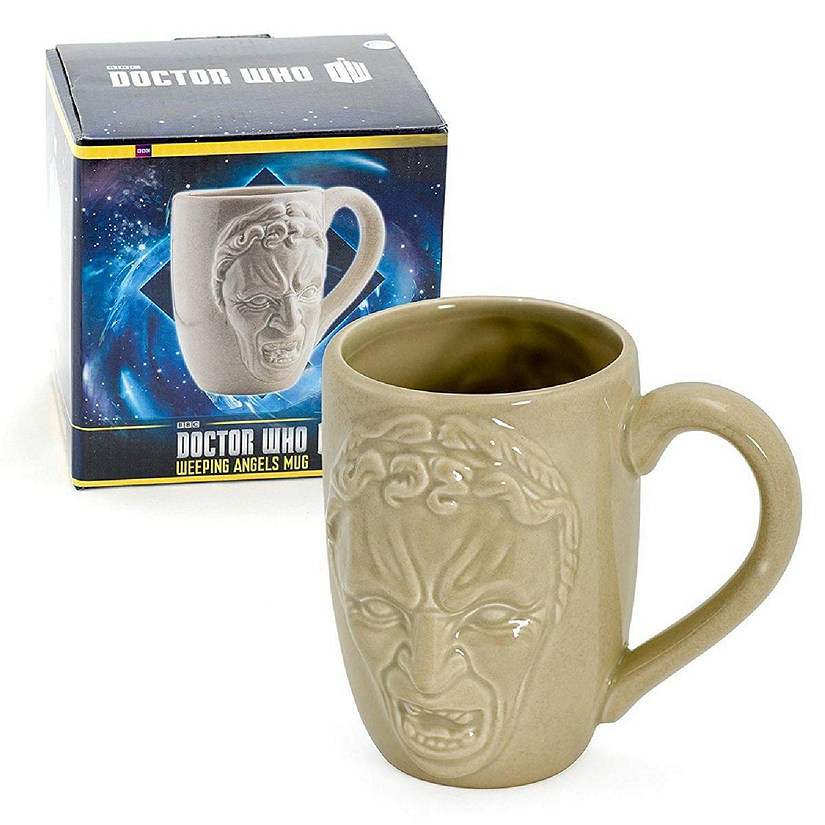 Doctor Who Weeping Angel 12oz Molded Mug Image