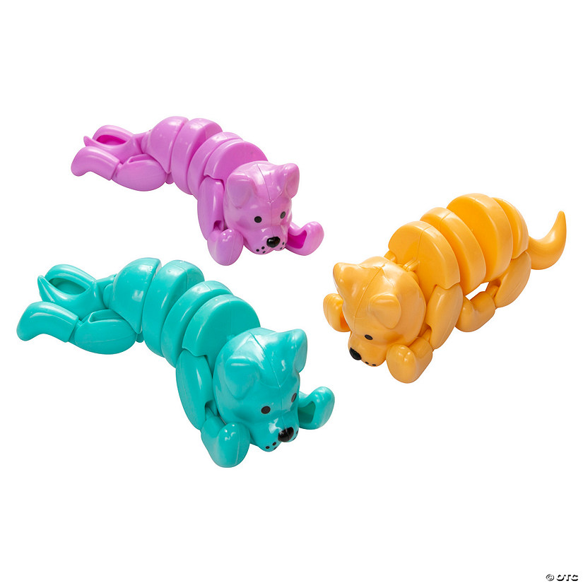 Dog Articulated Fidget Toys - 6 Pc. Image