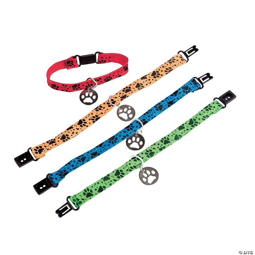 Dog Collar Bracelets - 12 Pc. Image