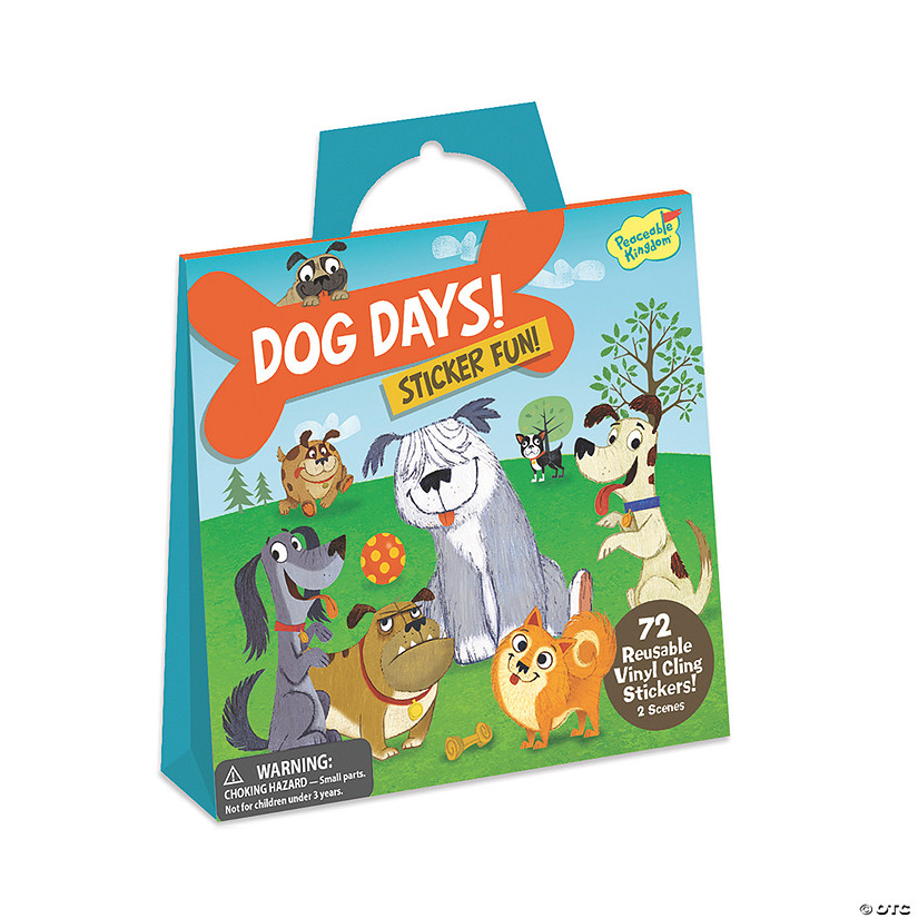 Dog Days Reusable Sticker Tote Image