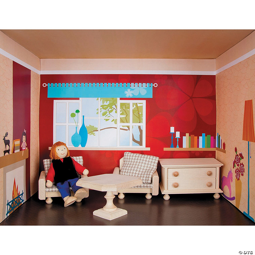 Doll House Rooms: The Living Room Image