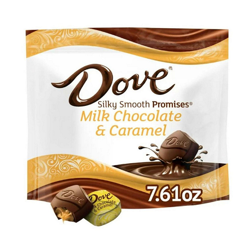 Dove Promises Milk Chocolate Caramel Candy - 7.61 oz Bag Image