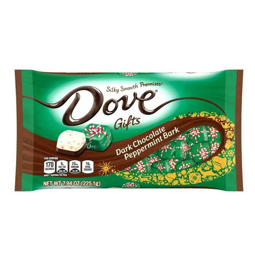 Dove Promises Peppermint Bark Dark Chocolate Candy - 7.94 Oz Image