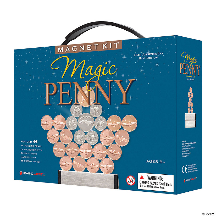Dowling Magnets Dowling Magnets Magic Penny Magnet Kit 25th Anniversary Edition Image