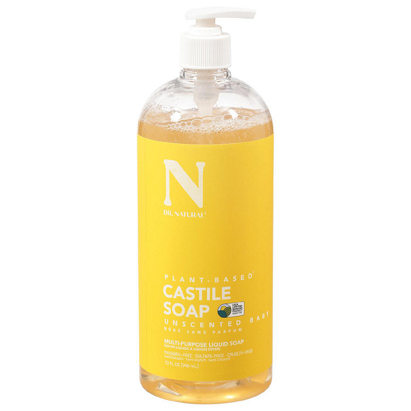 Dr. Natural - Castile Liquid Soap Uns Baby - 1 Each 1-32 FZ Image