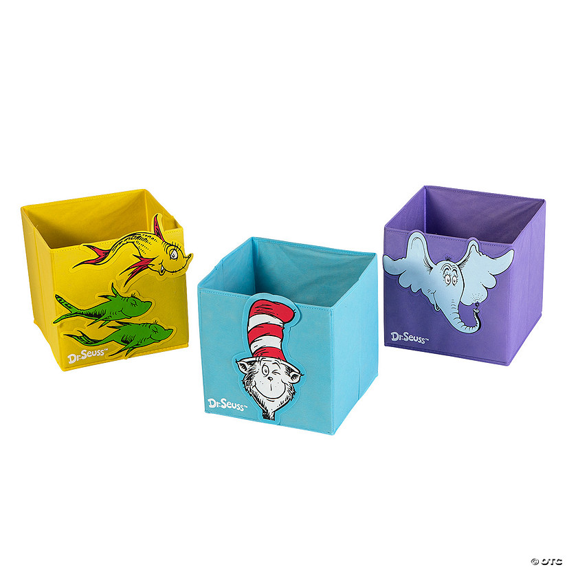 Dr. Seuss&#8482; Character Storage Cubes Image