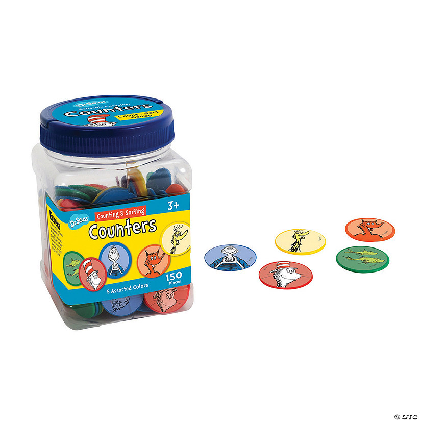 Dr. Seuss&#8482; Counting & Sorting Chip Tub Image