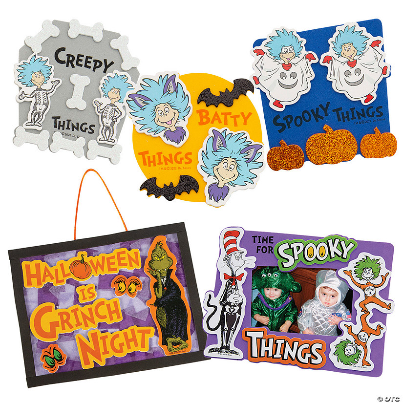 Dr. Seuss&#8482; Halloween Craft Kit Assortment - Makes 36 Image