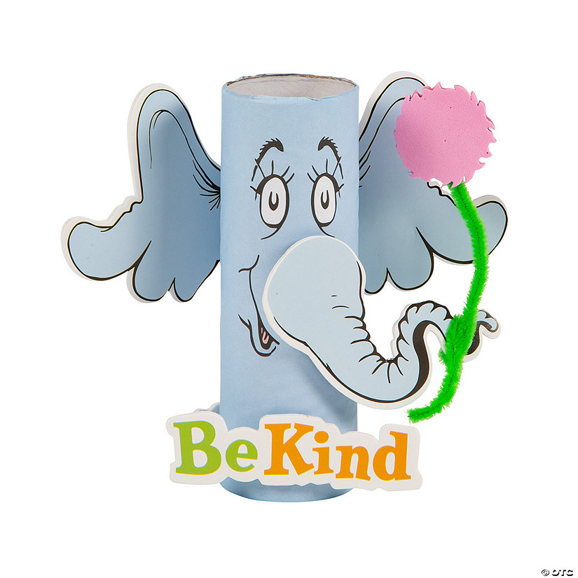 Dr. Seuss&#8482; Horton Hears a Who&#8482; Kindness Craft Roll Craft Kit - Makes 12 Image