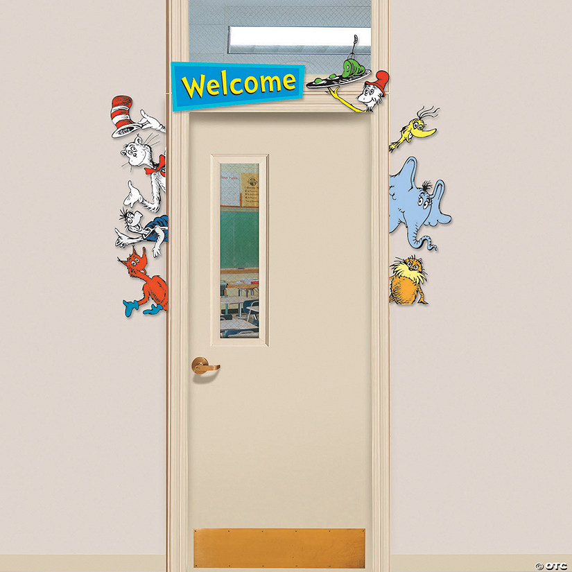 Dr. Seuss&#8482; Welcome Go-Arounds<sup>&#174;</sup> Door Border - 7 Pc. Image