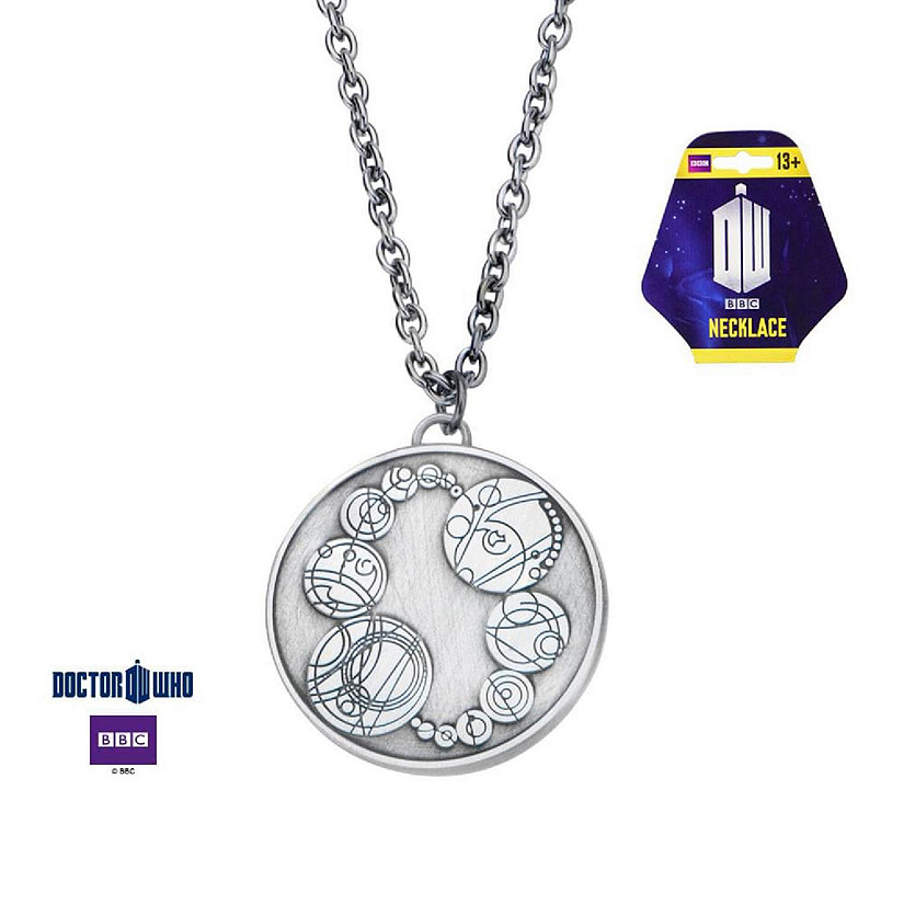Dr. Who Master's Saxon Stainless Steel Pendant Necklace Image