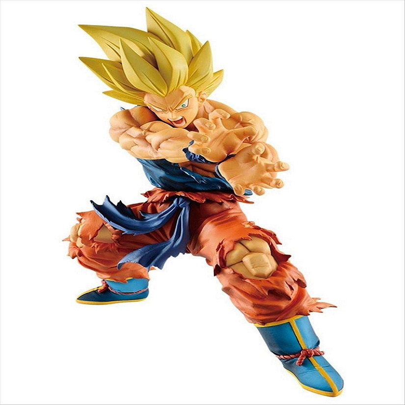 Dragon Ball Legends Super Saiyan Son Goku Kamehameha 6.7 Inch PVC Figure Image