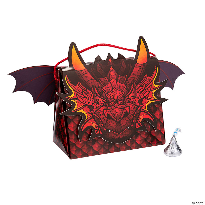 Dragon Favor Boxes - 12 Pc. Image
