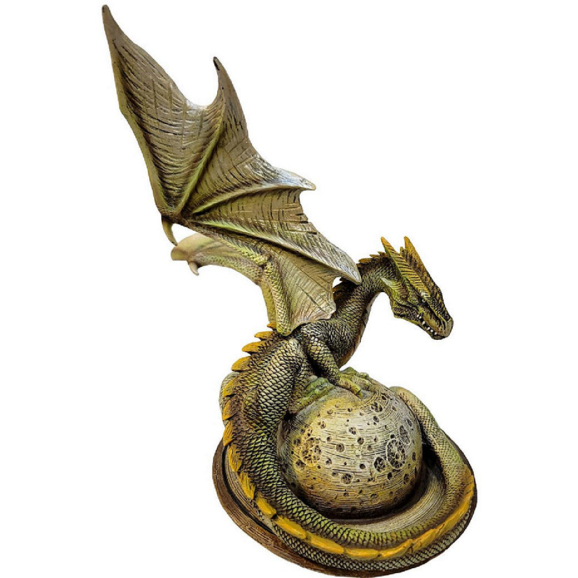 Dragon on Saturn Figurine Image