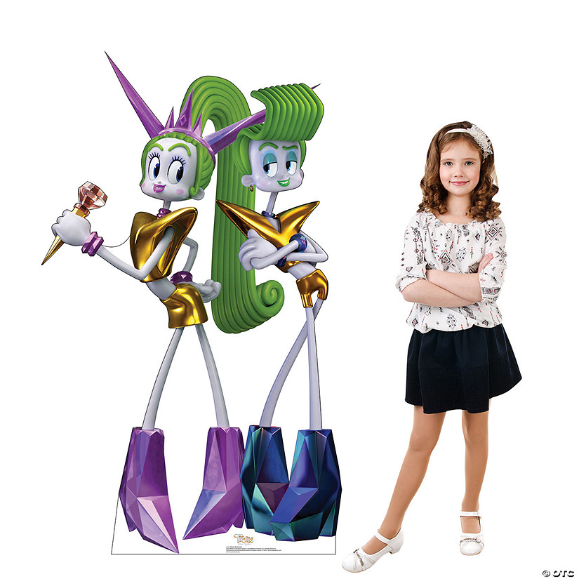 DreamWorks Trolls Band Together Velvet & Veneer Life-Size Cardboard Cutout Stand-Up Image