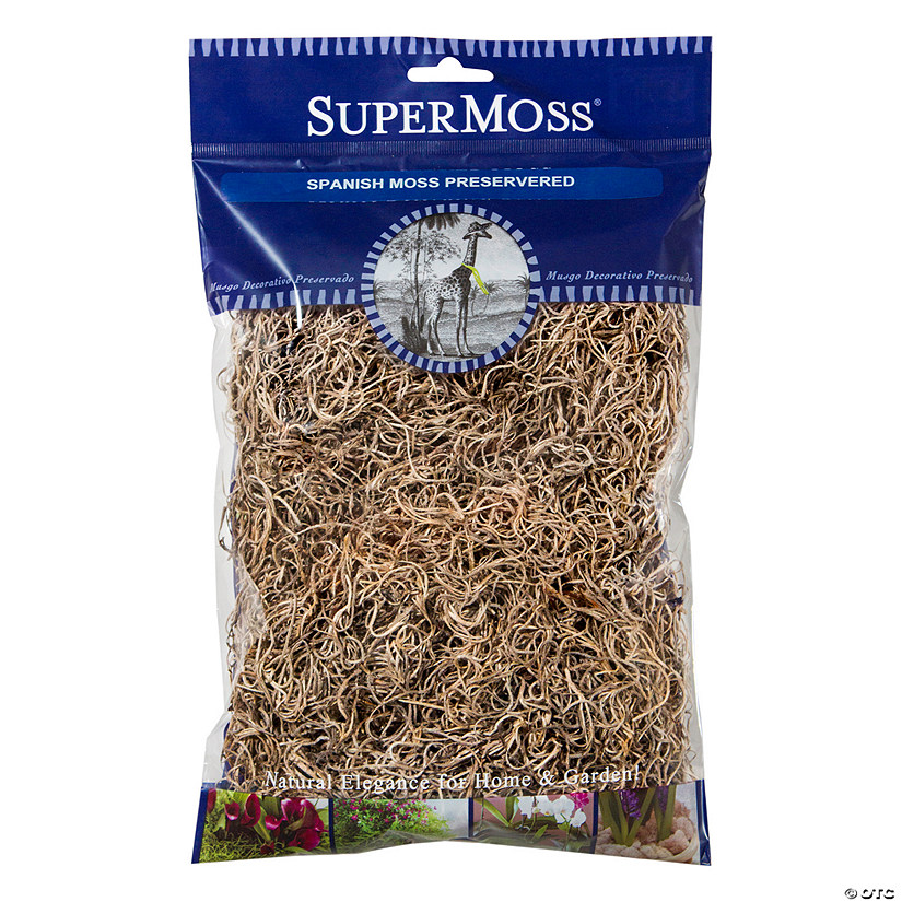 Dried Natural Spanish Moss - 2 oz. Image