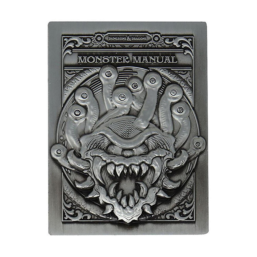 Dungeons & Dragons Monster Manual Limited Edition Metal Ingot Image