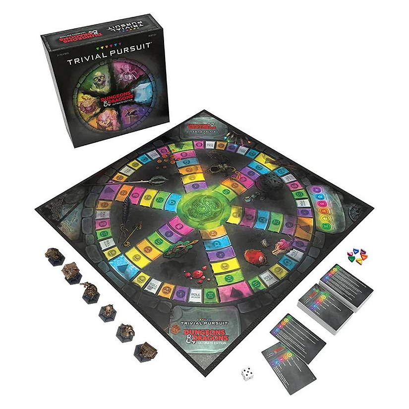 Dungeons & Dragons Ultimate Trivial Pursuit Board Game Image