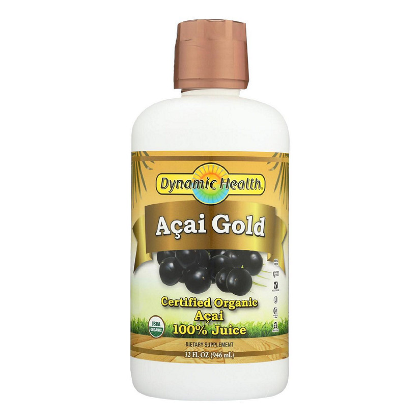 Dynamic Health Organic Acai Gold - 32 fl oz Image
