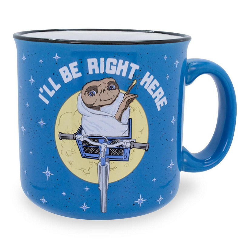 E.T. The Extra-Terrestrial Ceramic Camper Mug  Holds 20 Ounces Image