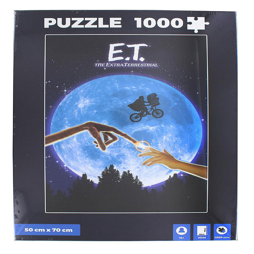 E.T. The Extra-Terrestrial Movie Poster 1000 Piece Jigsaw Puzzle Image