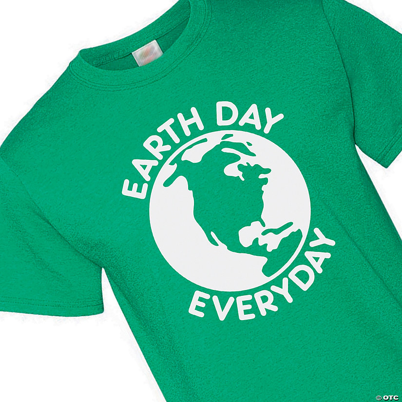 Earth Day Everyday Adult's T-Shirt Image