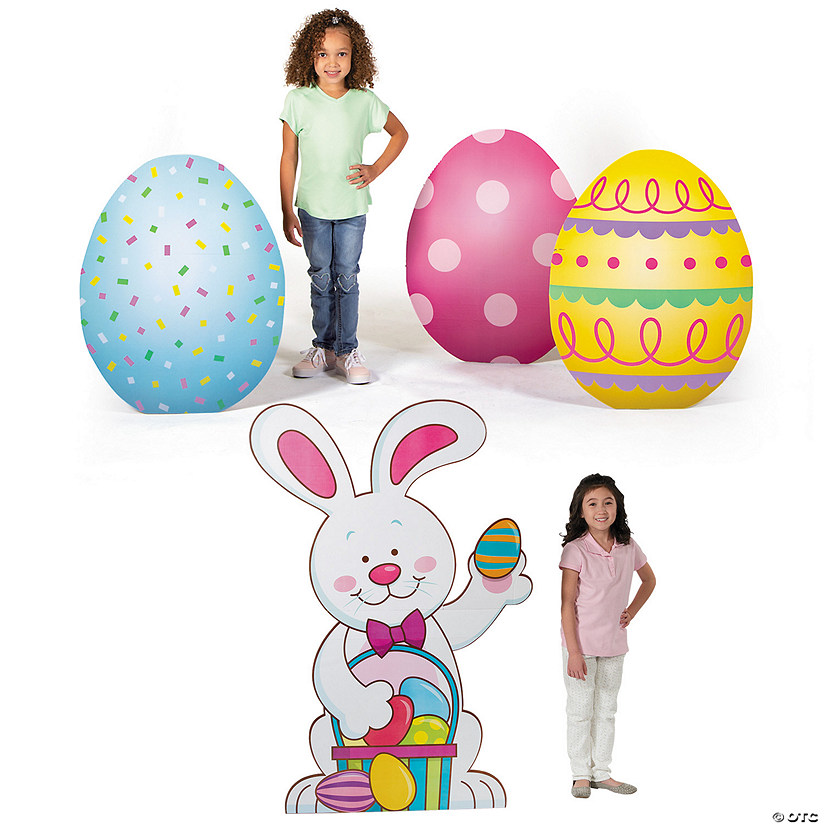 Easter Bunny Stand-Up Kit - 4 Pc. Image