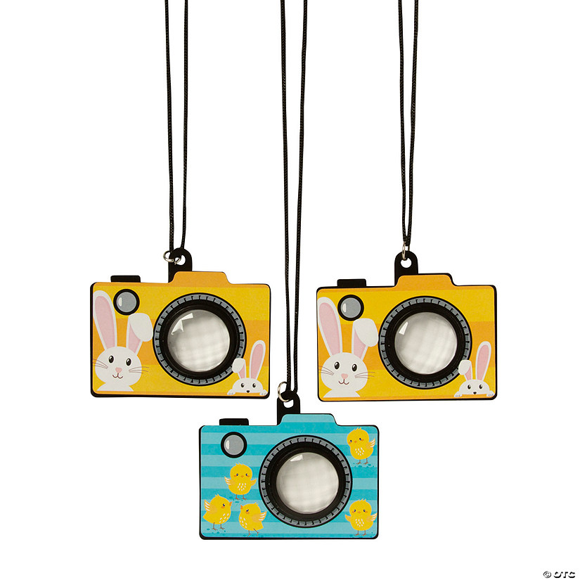 Easter Camera Prism Necklaces - 12 Pc. Image