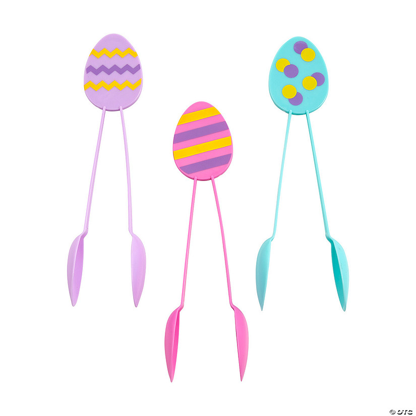 Easter Egg Dying Tongs - 12 Pc. Image