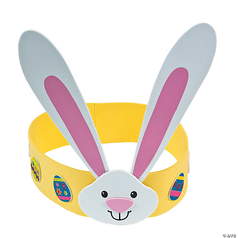 Easter Headbands Foam Craft Kit - Makes 12 Image