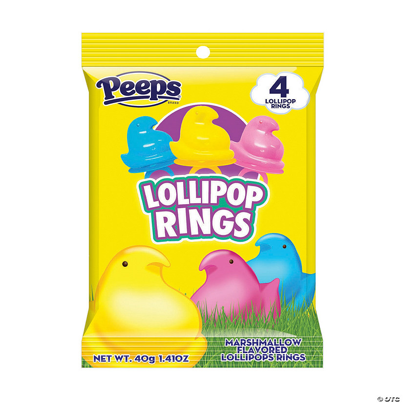 Easter Peeps<sup>&#174;</sup> Lollipop Rings Image