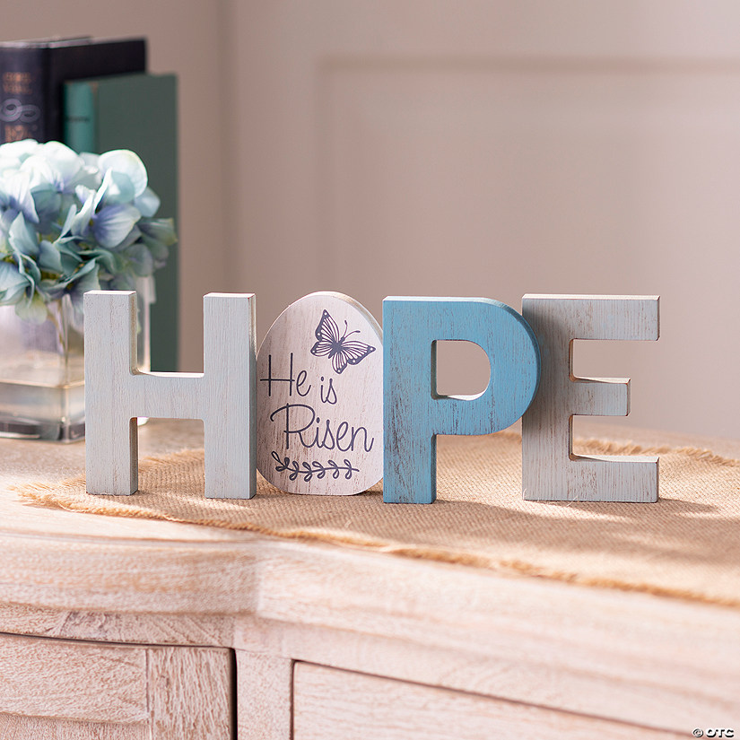 Easter Religious Hope Tabletop Sign Image