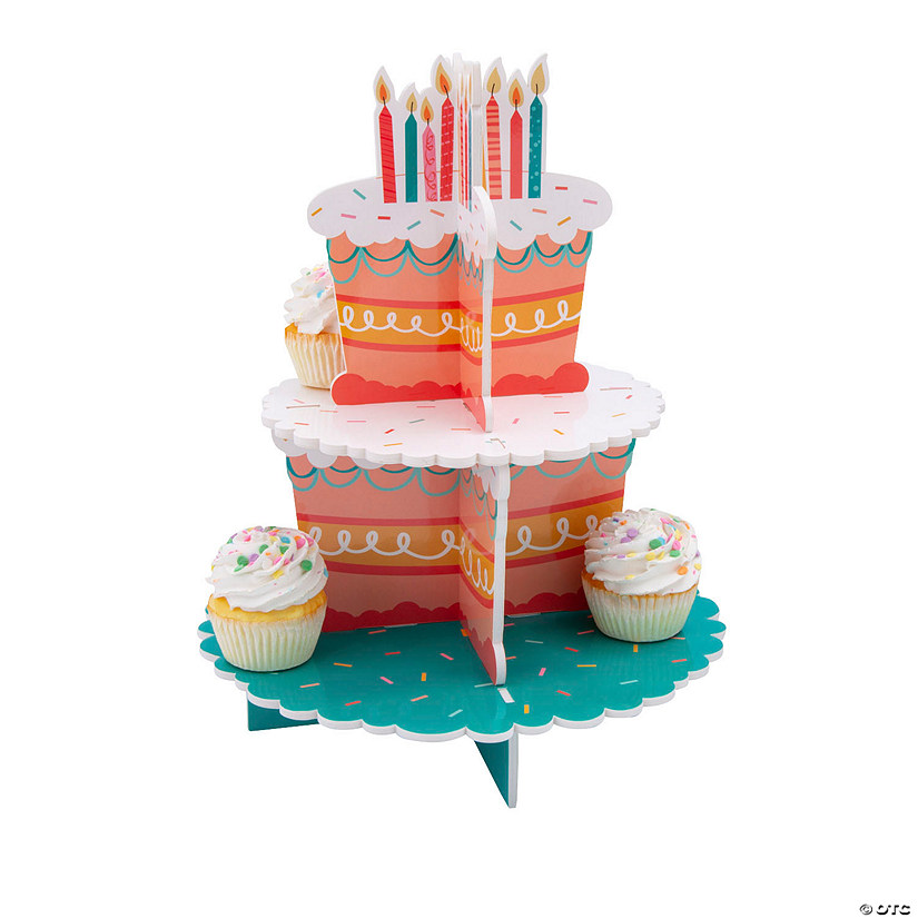 Eat Cake Cupcake Stand Image