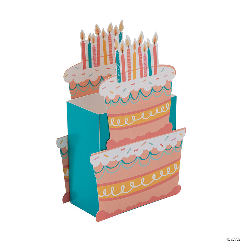 Eat Cake Favor Boxes - 12 Pc. Image