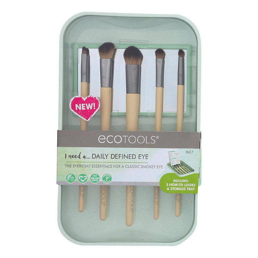 Ecotools Daily Defined Eye Makeup Brush Kit - Case of 2 - CT Image