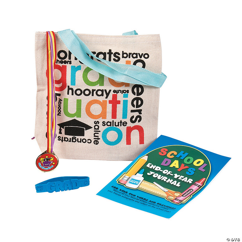 Elementary Graduation Student Swag Bags for 16 Image