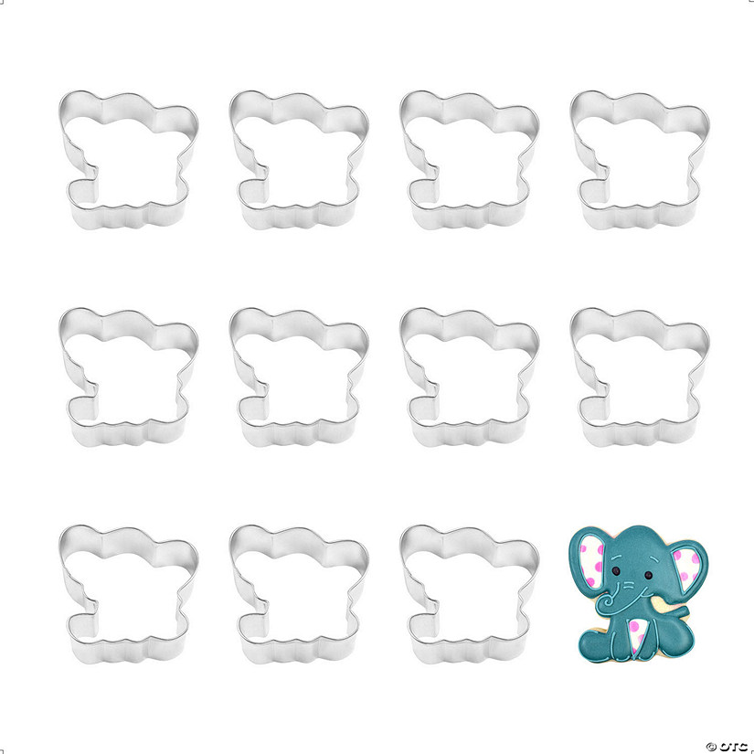 Elephant Baby 3.25" Cookie Cutters Image