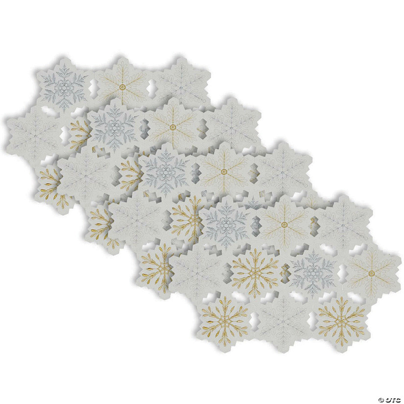 Embroidered Snowflake Placemat (Set Of 4) Image