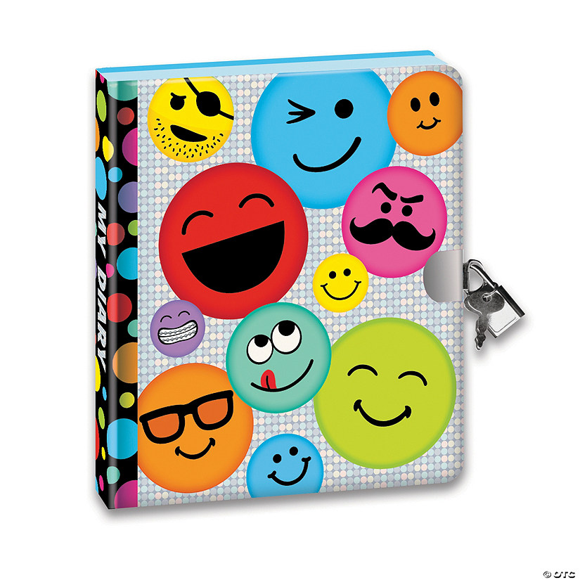 Emoji Black Page Diary Image