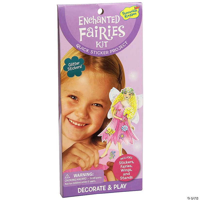 Enchanted Fairies Quick Sticker Kit Image