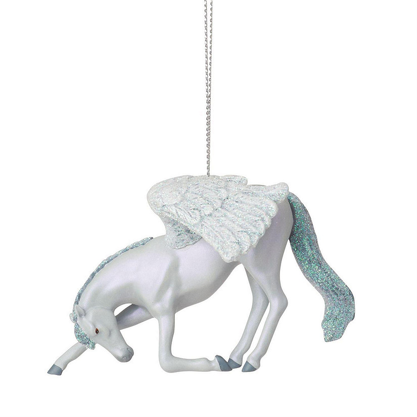 Enesco Trail of Painted Ponies Adoration Pony Horse Ornament 2.75 Inch White Image