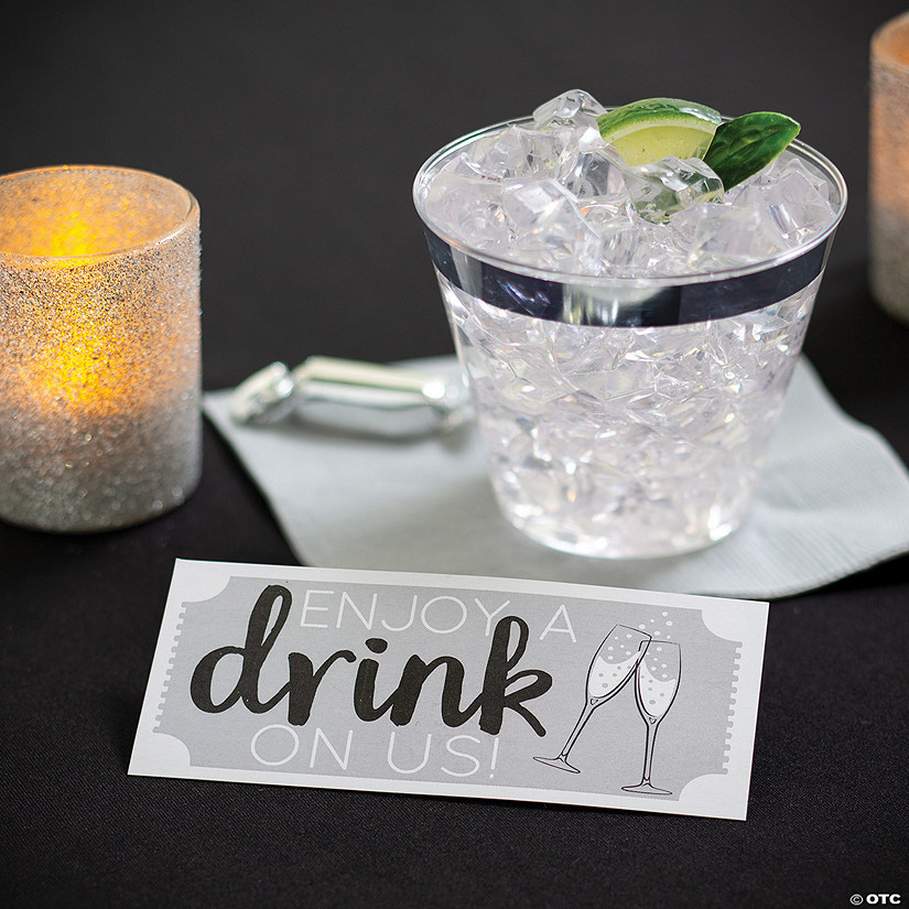 Enjoy a Drink on Us Drink Tickets - 24 Pc. Image