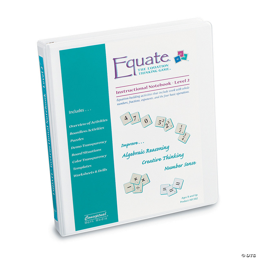 Equate Activity Notebook Level 2 Image