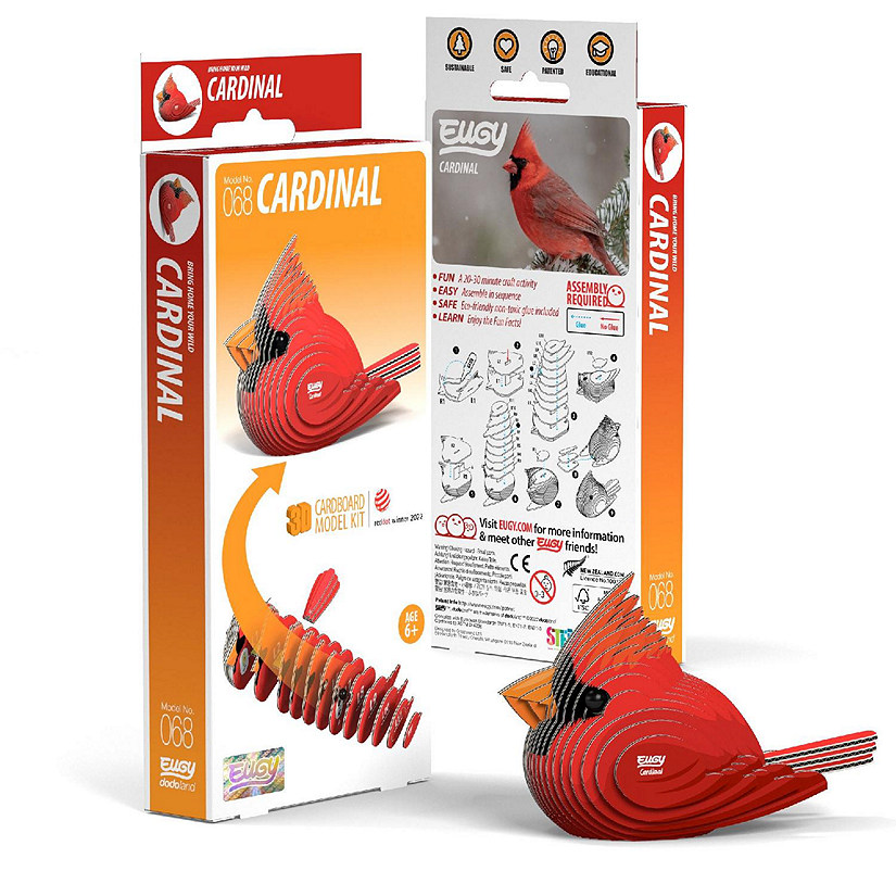 EUGY Cardinal 3D Puzzle Image